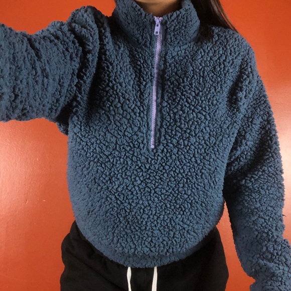 Wild Fable Quarter Zip Sherpa - Picture 2 of 6